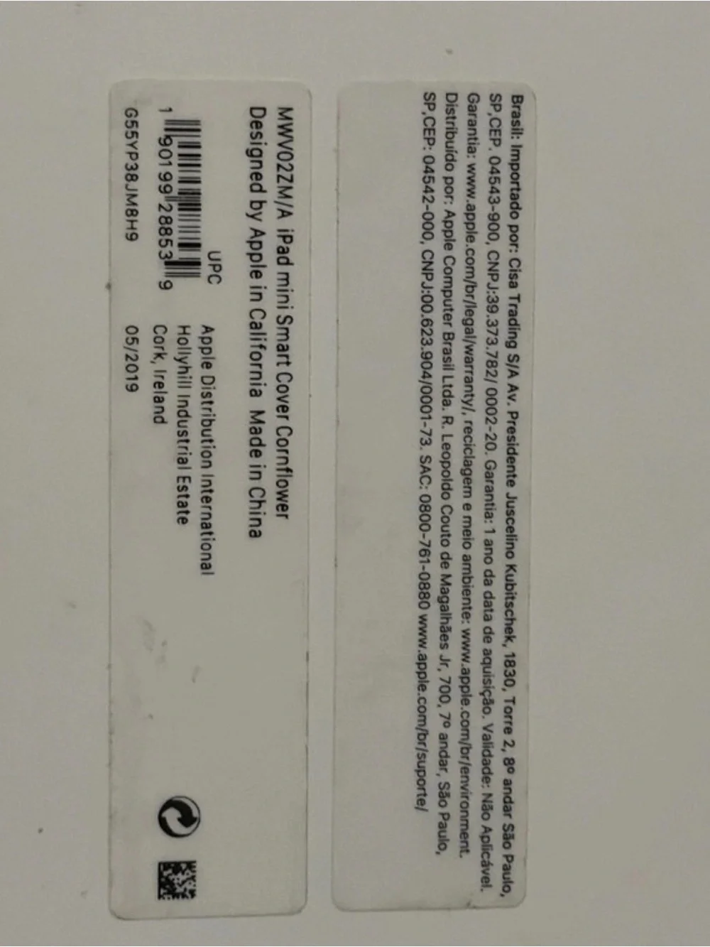 iPad mini 5th generation Smart Cover